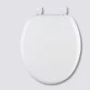 Abattant WC Bois Laqué, Blanc Colorama -5five Soldes Boutique 01W000039A