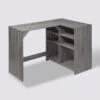 Bureau D'angle Réversible 6 Cases, Effet Chêne Gris Mix N' Modul - Ancien Prix : 69,99€ -5five Soldes Boutique 01W000181A