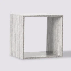 Étagère 1 Case, Effet Chêne Gris Mix N' Modul