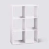Étagère 6 Cases, Blanc Mix N' Modul -5five Soldes Boutique 01W000384A