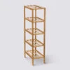 Étagère étroite Colonne 4 Niveaux, Bambou Mix N' Modul -5five Soldes Boutique 01W000402A
