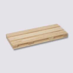 Étagère Murale 58x23,5cm En Bois Cagette