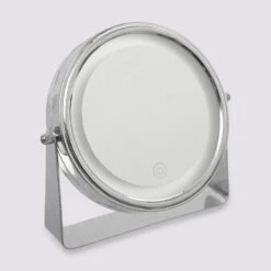 Miroir Rond Et Rotatif à Led 19 Cm