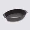 Plat Ovale 39x24cm , Gris Céramique -5five Soldes Boutique 01W001055A