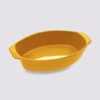 Plat Ovale 39x24cm, Jaune Céramique -5five Soldes Boutique 01W001056A