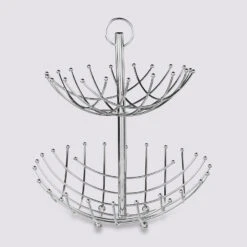 Corbeille Spirale 2 étages Métal 27,5/36cm Ancien Prix : 19,99€