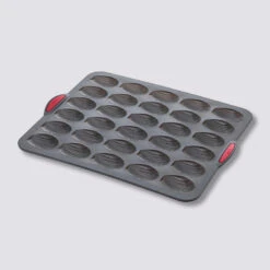 Moule 30 Madeleines Silicone- Noir,rouge Silitop