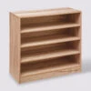 Meuble Range-chaussures X12, Effet Bois Naturel -5five Soldes Boutique 01W001544A