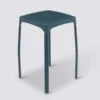 Tabouret Plastique, Bleu Pétrole Modern Color -5five Soldes Boutique 01W001586A