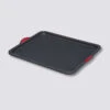 Plaque 38x28,5cm Silicone- Noir,rouge Silitop -5five Soldes Boutique 01W001650A
