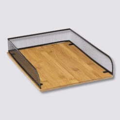 Range-documents Bambou, Noir Havi