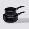 2 Casseroles Aluminium Forgé, 16/20 Cm -5five Soldes Boutique 01W002145A