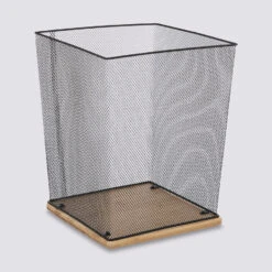 Corbeille Bambou, Noir Havi