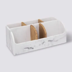 Organiseur 6 Bacs, Effet Marbre Lea