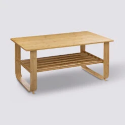 Table Basse Grand Modèle, Bambou Hoca - Ancien Prix : 99,99€