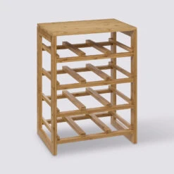 Rangement 12 Bouteilles, Bambou Linha