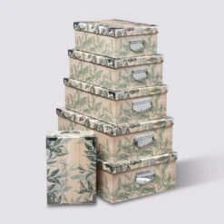 6 Boîtes Coin Métal, Mutlcolore Ancien Prix : 39,99€