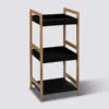 Étagère 3 Niveaux, Noir Naturéo -5five Soldes Boutique 01W003090A