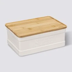 Boîte à Sucre Morceaux, Céramique Blanc Naturéo