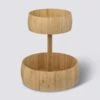 Corbeille à Fruits 2 Niveaux Bambou -5five Soldes Boutique 01W003353A